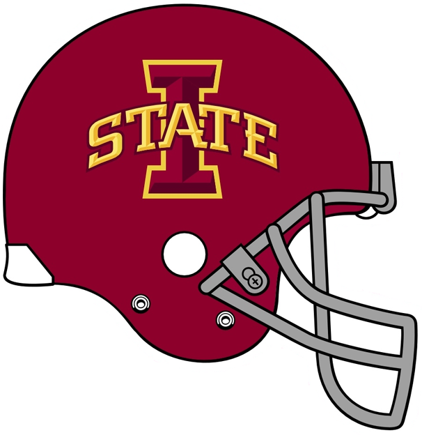 Iowa State Cyclones 2008-Pres Helmet Logo diy iron on heat transfer